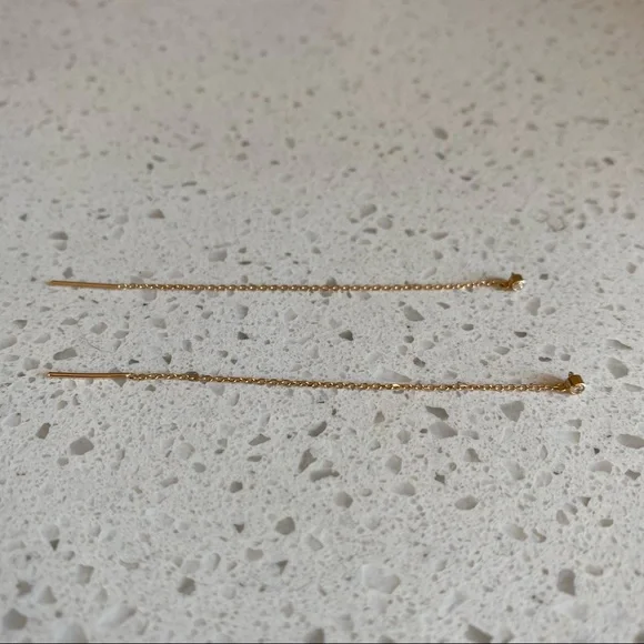 Brand New Catbird Diamond Greco Lariat Earrings - Picture 5 of 6